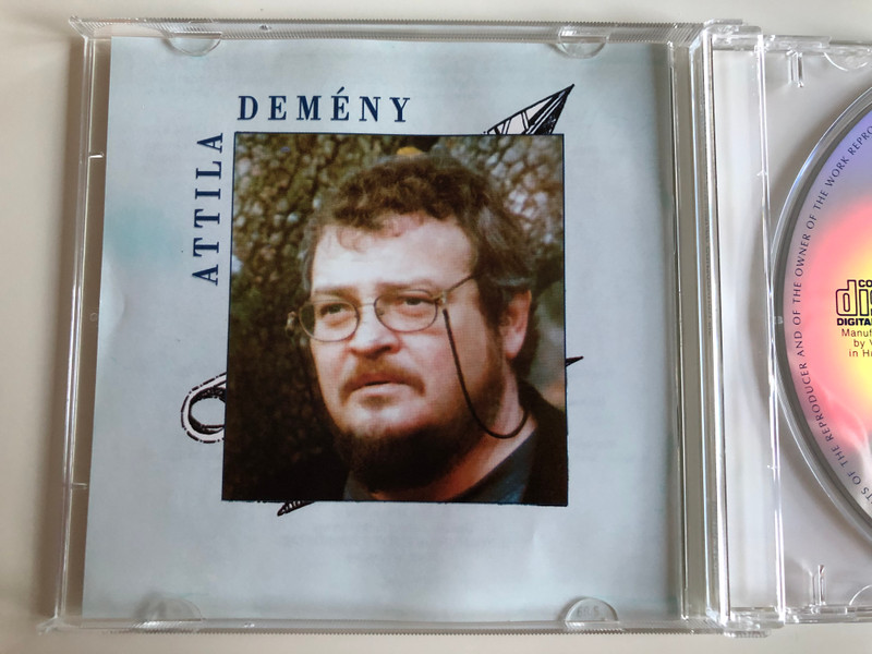Attila Demeny - 5 Songs Parafarm / Unfinished Conjugation, Love Songs, Bagatelles for soprano and cimbalom / Hungaroton Classic Audio CD 2002 Stereo / HCD 32136