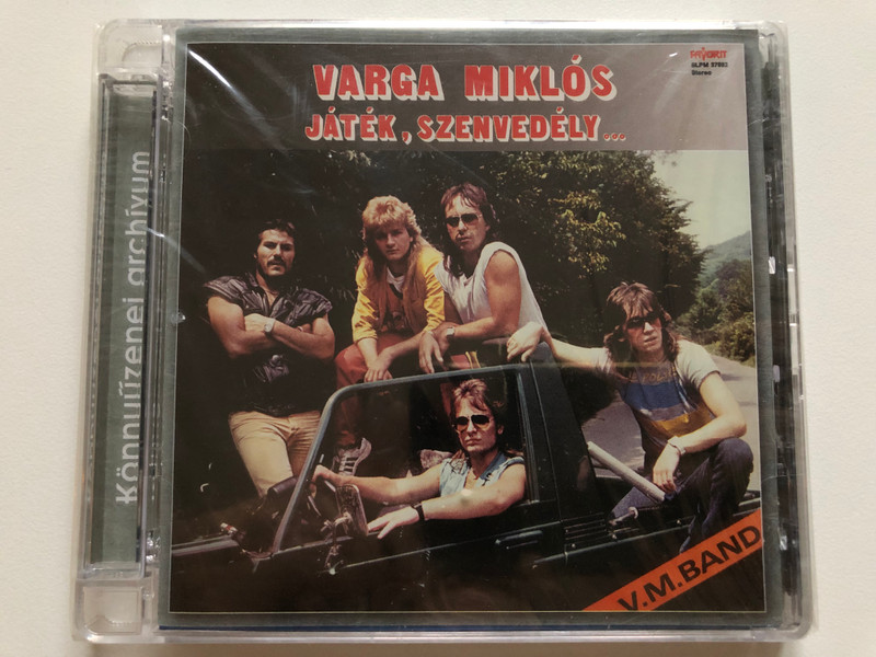 Varga Miklós – Játék, Szenvedély... / V. M. Band / Hungaroton / Alexandra Records Audio CD 2009 / PDKCD0066