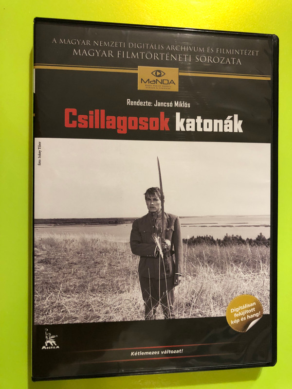 Csillagosok, katonák 2x DVD 1967 The Red and the White (Zvyozdy i soldaty) / Directed by Jancsó Miklós / Starring: József Madaras, Tibor Molnár, András Kozák, Jácint Juhász