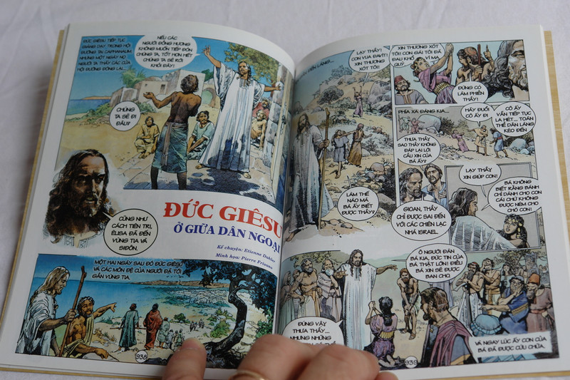 Vietnamese Bible Comics vol. 20 - The life and ministry of Jesus / Kinh Thánh - Khám phá vĩ đại / Đời sống và hoạt động của chúa Giêsu / Paperback / Series Editor D. Roy Briggs (2070100037600)