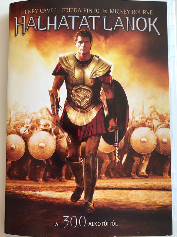Immortals DVD 2001 Halhatatlanok / Directed by Tarsem Singh / Starring: Henry Cavill, Stephen Dorff, Luke Evans, John Hurt (5996514010121)