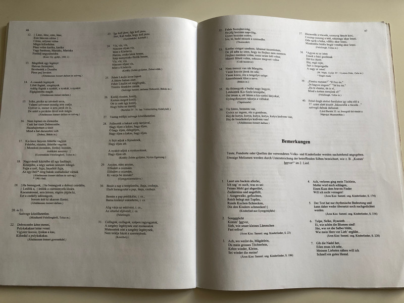 Gyermekeknek I.-II füzet - Für Kinder I-II. Hefte by Bartók Béla / Edition Musica Budapest / Apró darabok kezdő zogorázóknak / Small compositions for children starting piano lessons / German and Hungarian texts (9790080054543)