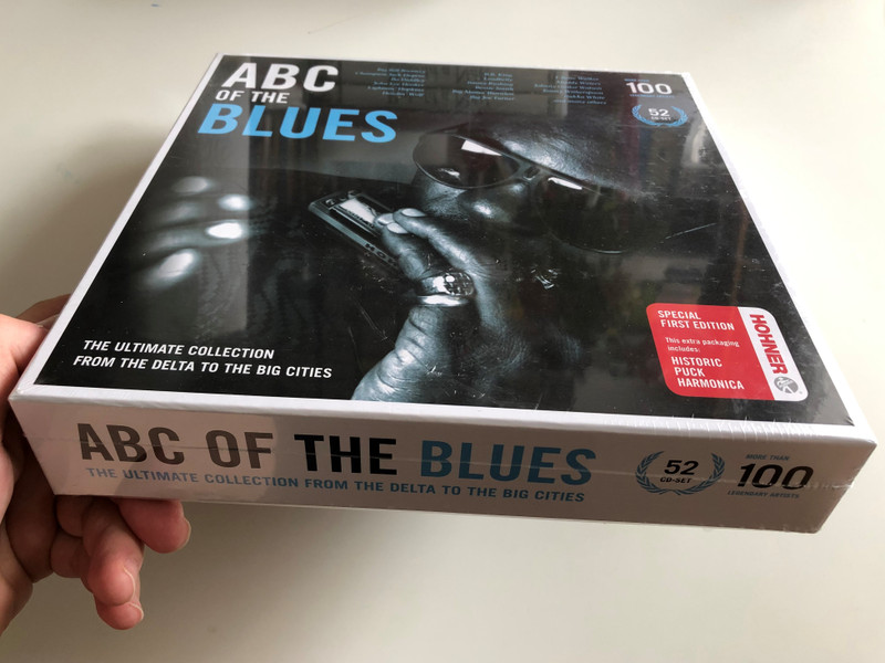 ABC Of The Blues / The Ultimate Collection From The Delta To The Big Cities / Big Bill Broonzy, Bo Diddley, Howlin' Wolf, Leadbelly, Bessie Smith, Big Joe Turner, Muddy Waters, Bukka White / Documents 52x Audio CD Set 2010 / 233168