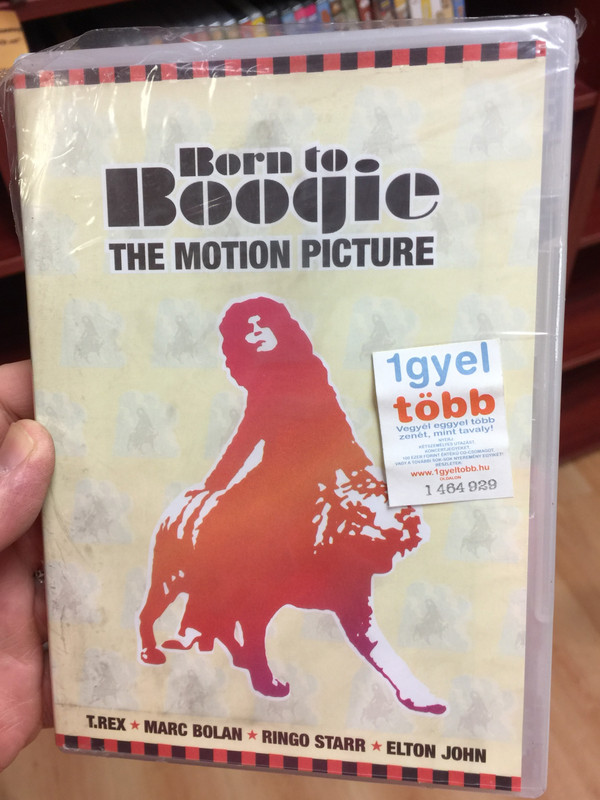 Born to Boogie - The motion picture DVD 1972 / T.Rex, Marc Bolan, Ringo Starr, Elton John / Legendary original motion picture (0602517718128)