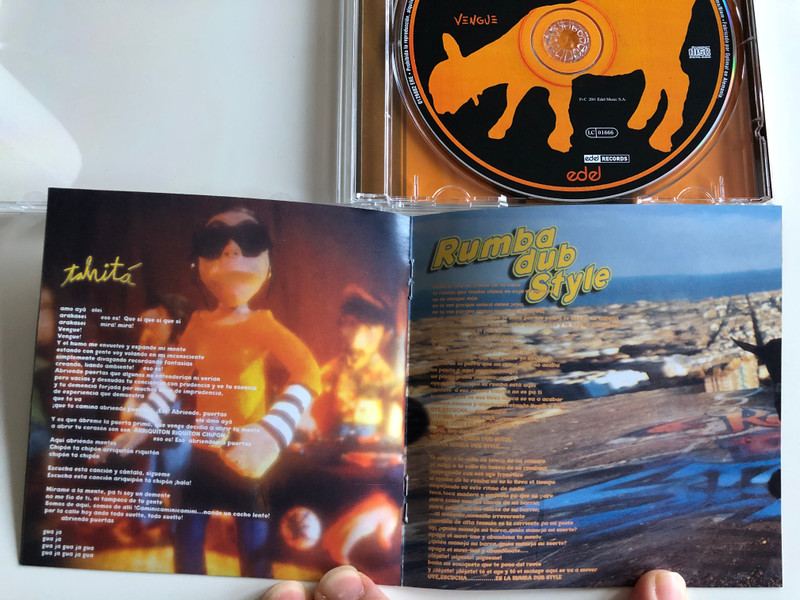 Ojos de Brujo ‎– Vengue / Edel Records ‎Audio CD 2001 / 0126882 ERE