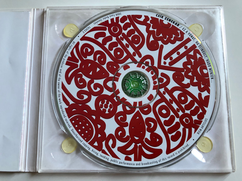 Csík Zenekar ‎– Ez A Vonat, Ha Elindult, Hadd Menjen... / Fonó Records ‎Audio CD 2008 / FA243-2