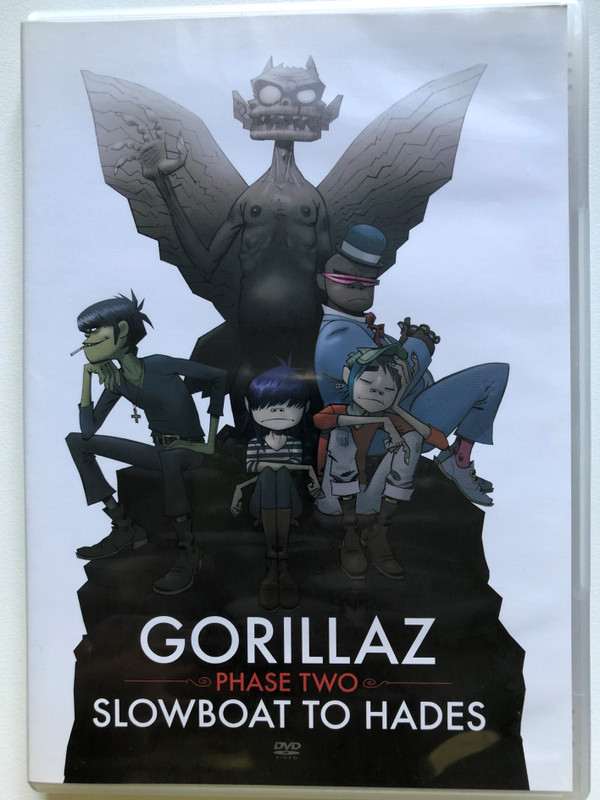 Gorillaz - Phase Two - Slowboat to hades 2 Disc Set - DVD & CD rom /  Live performances, Promo videos, Hidden extras / Bonus CD rom / Emi records 2006