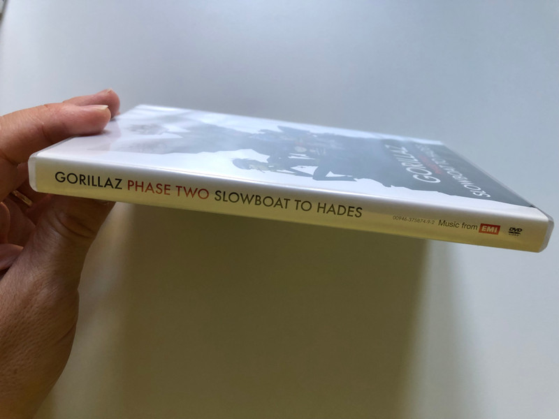 Gorillaz - Phase Two - Slowboat to hades 2 Disc Set - DVD & CD rom / Live performances, Promo videos, Hidden extras / Bonus CD rom / Emi records 2006