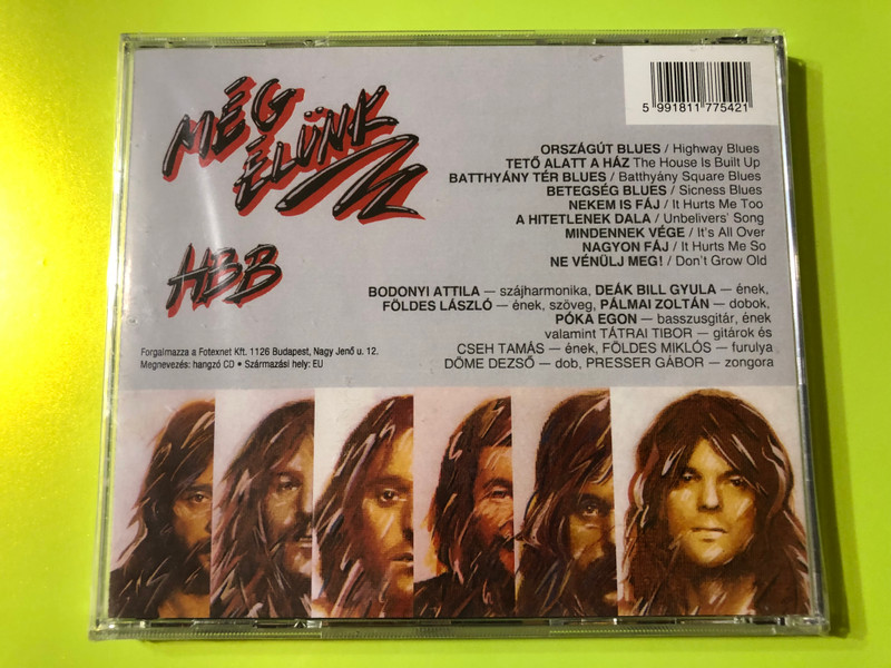 Még Élünk - HBB Hobo Blues Band / Mega Audio CD 1993 / HCD 17754 (93/M-075) (5991811775421) 