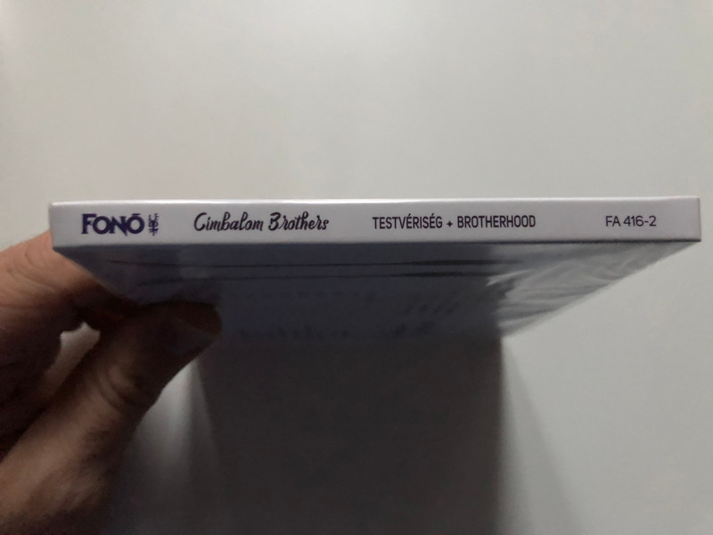 Cimbalom Brothers ‎– Testvériség / Brotherhood - Fonó Records ‎Audio CD 2018 / FA 416-2