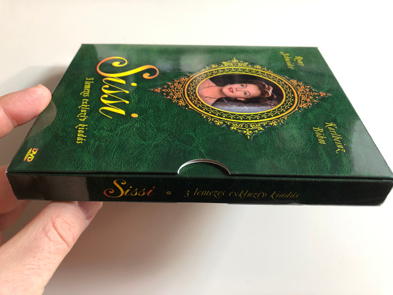 Sissi - 3 disc exclusive edition DVD Box 1955 Sissi 3 lemezes exkluziv kiadás / Directed by Ernst Marischka / Starring: Romy Schneider, Karlheinz Böhm, Magda Schneider (5999548220917)