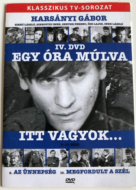 Egy óra múlva itt vagyok... 9-10 Rész IV. DVD 1971 / Directed by Wiedermann Károly / Starring: Harsányi Gábor, Kállai Ferenc, Benkő Gyula, Ajtay Andor / 2 Episodes / Az ünnepség, Megfordult a szél / Hungarian Classic TV Series (5999557440719)