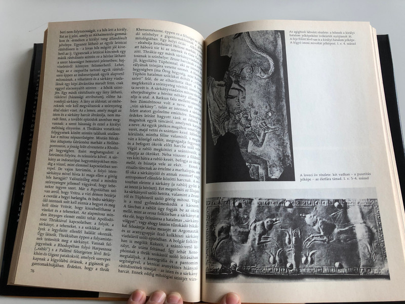 Thrákia és a thrákok by Aleksandar Fol - Ivan Marazov / Hungarian Edition of Thace and the Thracians / Translated by T. Tedeschi Mária / Harcover / Gondolat könyvkiadó 1984 (9632814916)