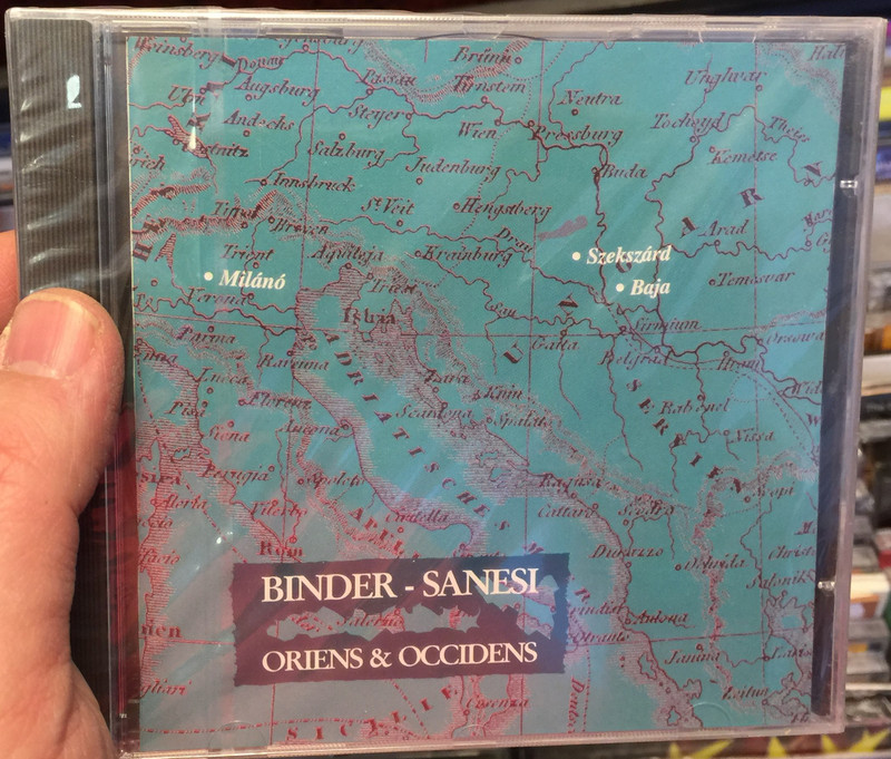Binder - Sanesi ‎– Oriens & Occidens / Binder Music Manufactory ‎Audio CD 1995 / BMM 9501