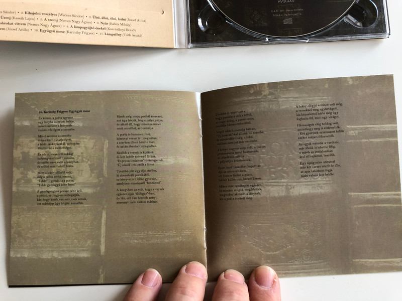 Harcsa Veronika ‎– Lámpafény / Harcsa Veronika Audio CD 2011 / HVQCD02