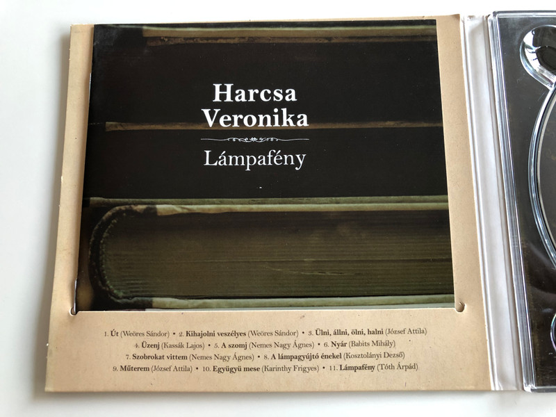 Harcsa Veronika ‎– Lámpafény / Harcsa Veronika Audio CD 2011 / HVQCD02
