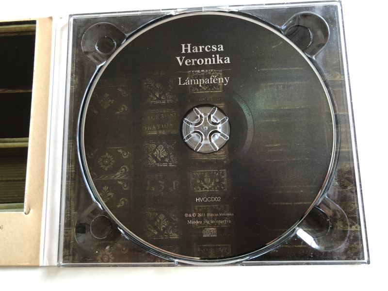Harcsa Veronika ‎– Lámpafény / Harcsa Veronika Audio CD 2011 / HVQCD02