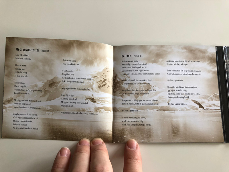 Lélekvándor - Takács Csaba ‎/ Audio CD 2015 / ZVGCD001