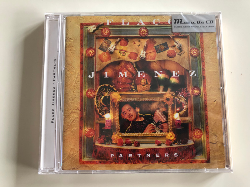 Flaco Jimenez ‎– Partners / Reprise Records Audio CD 1992 / 8718627225851
