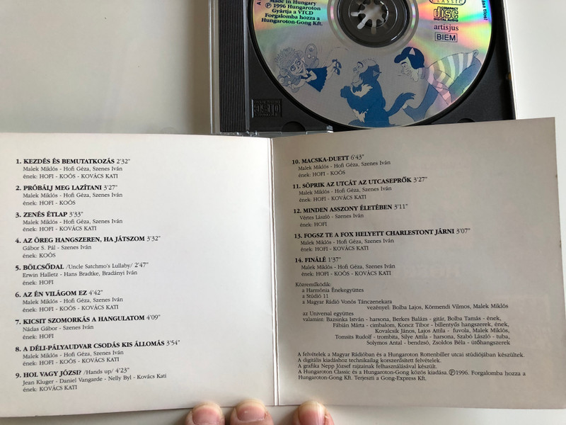 Hofi - Koós - Kovács Kati ‎– Próbálj Meg Lazítani / Kicsit Szomorkás, Hol Vagy Józsi?, Söprik Az Utcát, Macska-Duett / 60'+ / Hungaroton Classic ‎Audio CD 1996 / HCD 16848