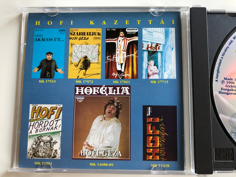 Hofi - Koós - Kovács Kati ‎– Próbálj Meg Lazítani / Kicsit Szomorkás, Hol Vagy Józsi?, Söprik Az Utcát, Macska-Duett / 60'+ / Hungaroton Classic ‎Audio CD 1996 / HCD 16848 / Hofi Géza, Koós János, Kovács Kati 