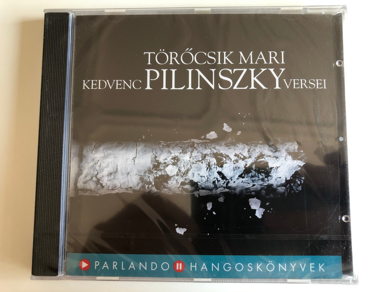 Törőcsik Mari ‎– Kedvenc Pilinszky Versei / Parlando Hangoskönyvkiadó ‎Audio CD 2006 / ISBN 963869219-7