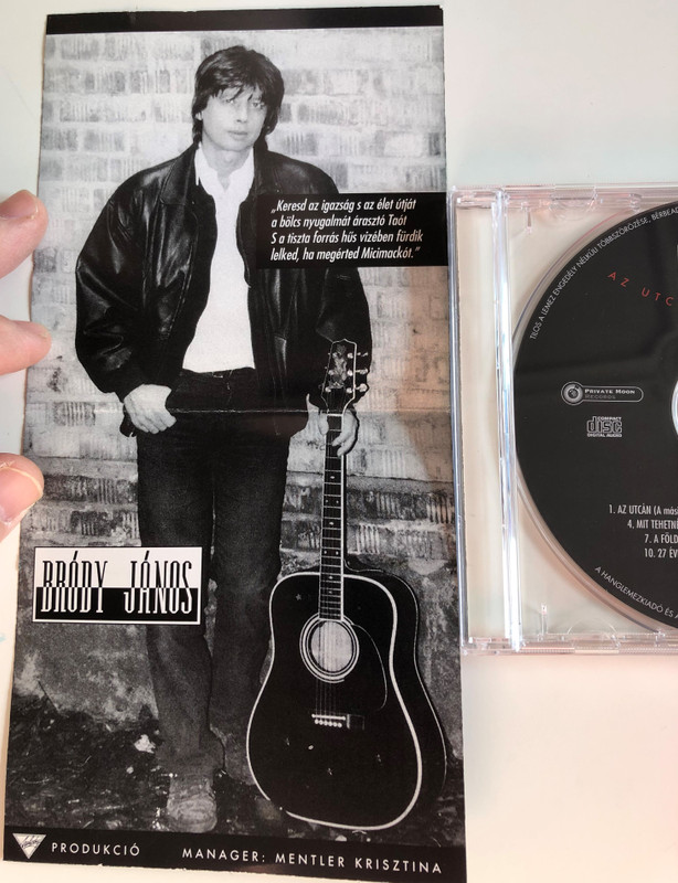 Bródy János ‎– Az Utca Másik Oldalán / Private Moon Records ‎Audio CD 2001 / PMR 130102 2
