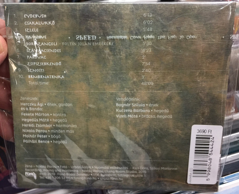 Herczku Ági - Kamara - es a Banda / Fonó Budai Zeneház Audio CD 2019 / 5998048544424