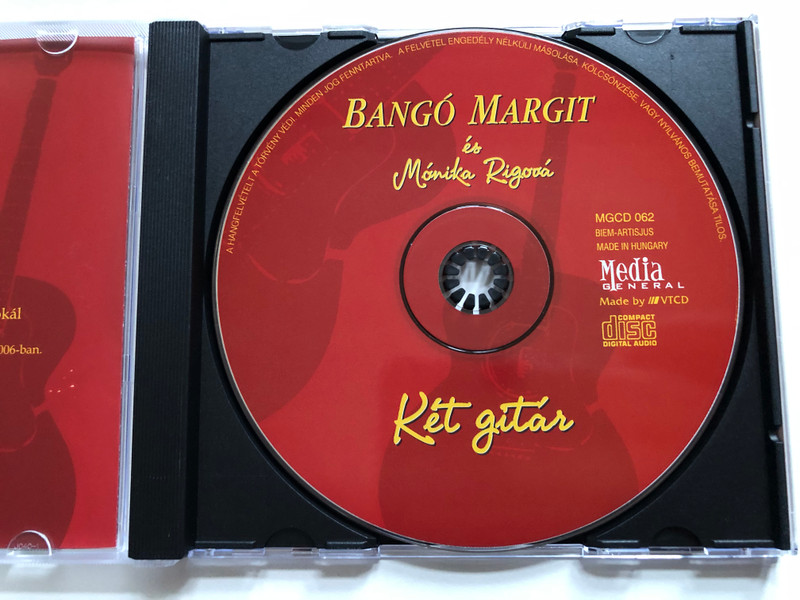 Bangó Margit és Mónika Rigová – Két gitár / Audio CD (5999541751869)