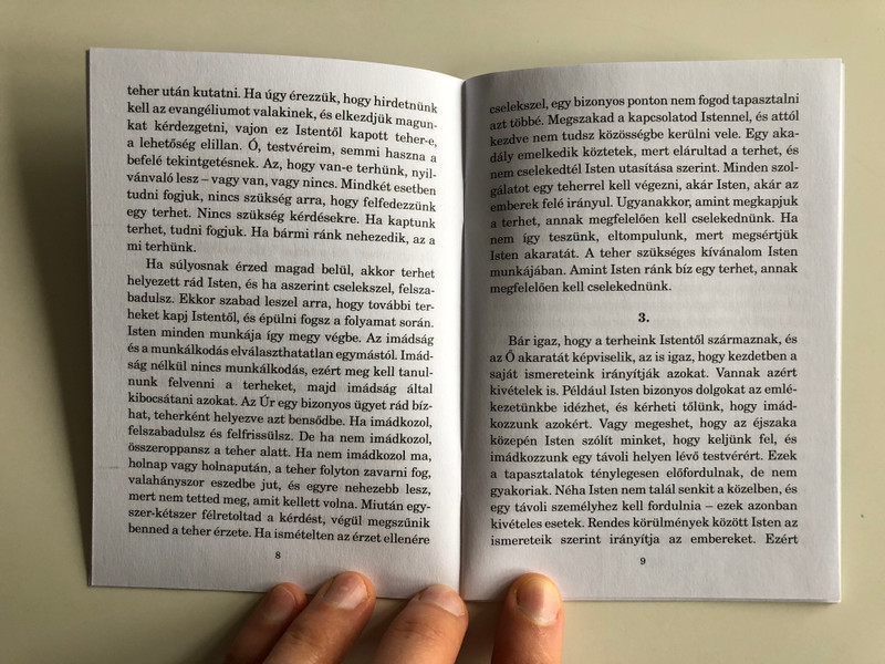 Teher és imádság - Burden and Prayer by Watchman Nee / Hungarian Language Edition (9780736399814)