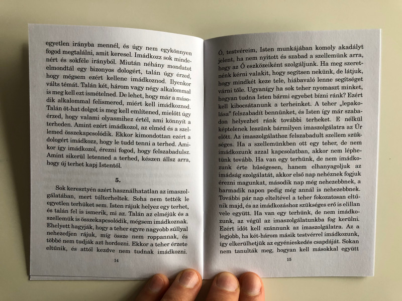 Teher és imádság - Burden and Prayer by Watchman Nee / Hungarian Language Edition (9780736399814)