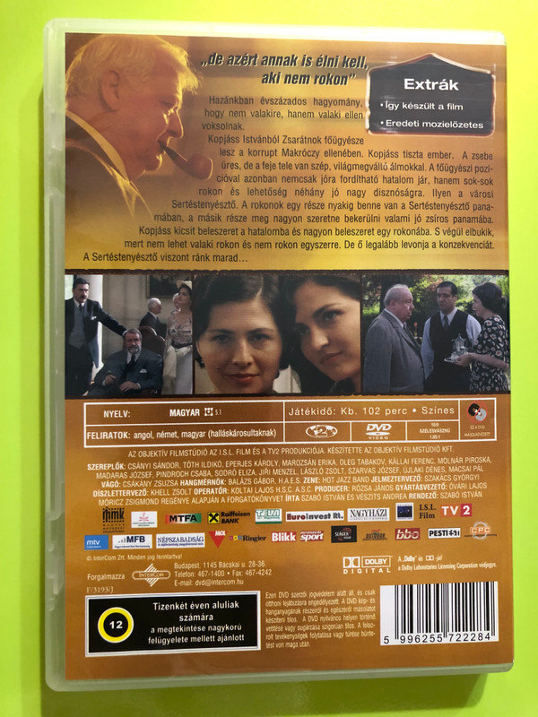 Rokonok - Készült Móricz Zsigmond Regénye Alapján DVD / Relatives - Based on the Novel of Zsigmond Móricz / Languages : Hungarian 5.1 / Subtitles : English, German, Hungarian