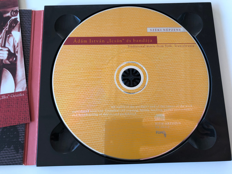 Széki Népzene / Ádám István "Icsán" És A Bandája - Traditional Music From Szek, Transylvania / Fonó Records ‎Audio CD 2000 / FA-069-2