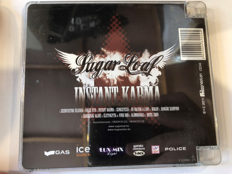 Sugarloaf – Instant Karma / Magneoton ‎Audio CD 2011 / 5999884690245