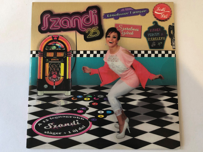 Szandi ‎– 25 / Tinédzser L'amour, Szerelmes Szívek, Minden Percem A Szerelemé / TBT Records ‎Audio CD / TBT008