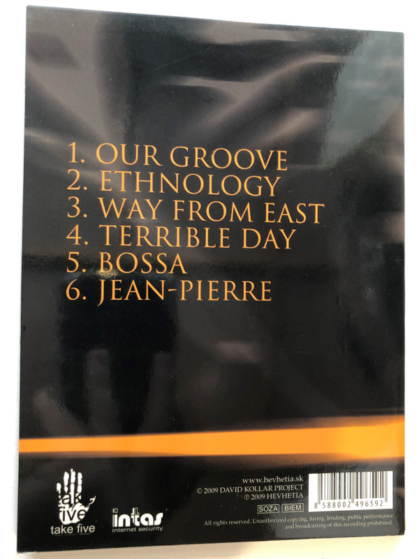 David Kollar Project DVD 2009 One Night in Budapest / Directed & Edited by Balázs Tokaji / David Kollar - Guitar, Gergő Baranyi Bass, Ádám Markó Drums / Hevhetia (8588002496592)