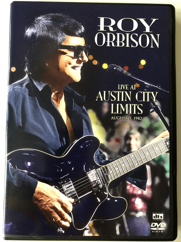 Roy Orbison DVD 2000 - Live At Austin City Limits - August 5. 1982 / Directed by Gary Menotti / Only the lonely, Lana, Candy Man, Hound Dog Man / Bonus: Documentary, Photo Gallery, Song lyrics (5034504930070)