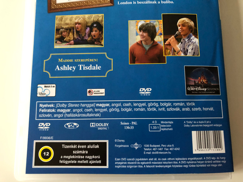 The Suite Life of Zack & Cody - Season 1 - Vol 1. DVD 2005 Zack és Cody Élete 1. Évad 1 lemez / Created by Danny Kallis, Jim Geoghan / Starring: Cole Sprouse, Dylan Sprouse, Brenda Song, Ashley Tisdale, Kim Rhodes / Disney's Big Hit Sitcom (5996255731002)