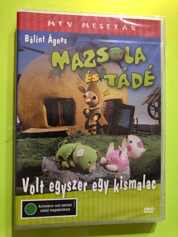 Mazsola és Tádé DVD I-IX. Volt egyszer egy kismalac / Written by Bálint Ágnes / MTV Mesetár / 9 episodes 