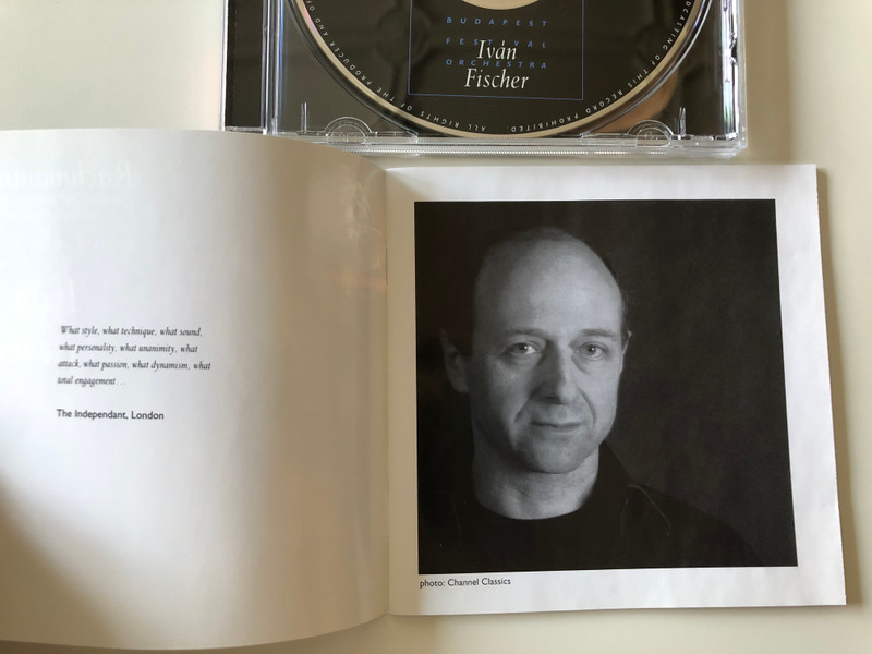 Rachmaninov - Symphony No. 2 In E Minor, Op. 27, Vocalise No. 14, Op. 34 / Iván Fischer, Budapest Festival Orchestra ‎/ Channel Classics Audio CD 2004 / CCS SA 21698