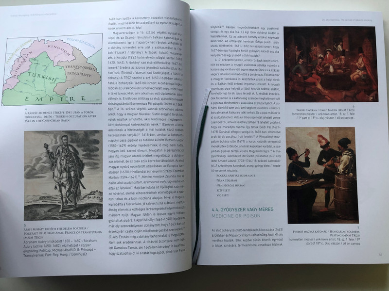 History in Pipe Smoke by Ridovics Anna / Történelem Pipafüstben / Selection from the Pipe collection of the Hungarian National Musem / Martin Opitz kiadó 2019 / Hungarian-English Bilingual Hardcover Book (9789639987616)