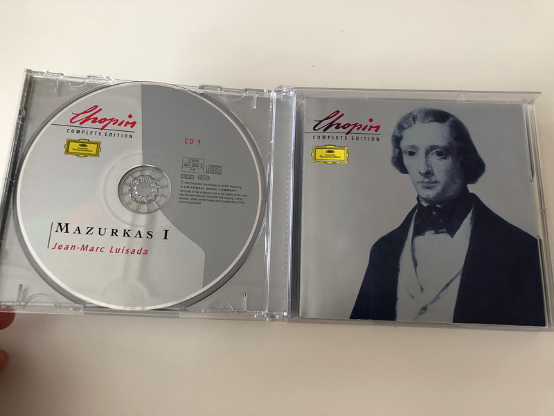 Chopin Complete Edition – Vol III / Mazurkas - Jean-Marc Luisada, Lilya Zilberstein ‎/ Deutsche Grammophon ‎2 CD Set Stereo / 463 054-2