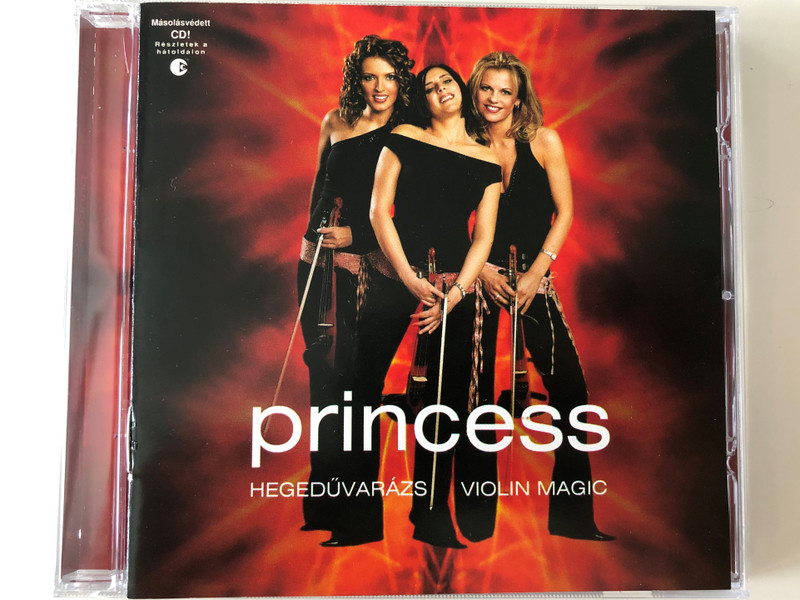 Princess ‎– Hegedűvarázs - Violin Magic / BMG Hungary ‎Audio CD 2003 / 82876 515172