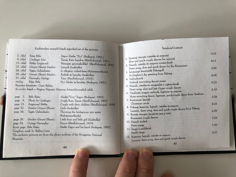Új Pátria - Az Utolsó Óra Program Gyűjteményéből (1997-1998) / Kalotaszegi Népzene - Váralmási Pici Aladár És Bandája (Collected Village Music From Kalotaszeg) / Fonó Records Audio CD 1998 / FA-101-2