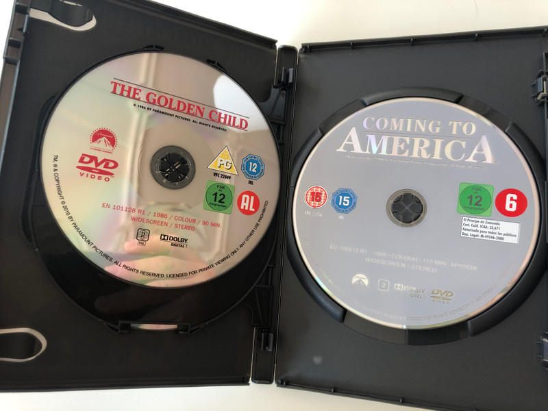 3-Movie-Collection / Eddie Murphy Edition DVD Trading Places - The Golden Child - Coming to America / Directed by John Landis, Michael Ritchie / 3 DVD - 3 movies (4010884558937)