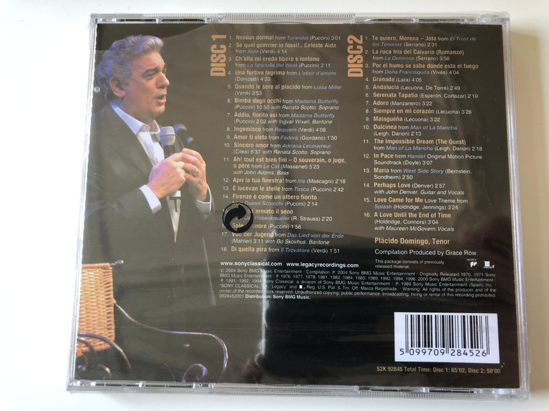 The Essential - Placido Domingo / Sony BMG Music ‎2x Audio CD 2004 / S2K 92845