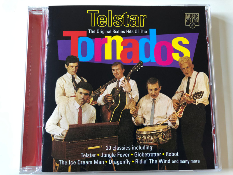 Telstar - The Original Sixties Hits Of The Tornados / 20 classics including: Telstar, Jungle Fever, Globetrotter, Robot, The Ice Cream Man, Dragonfly, Ridin' The Wind and many more / Music Club ‎Audio CD 1994 / MCCD 161