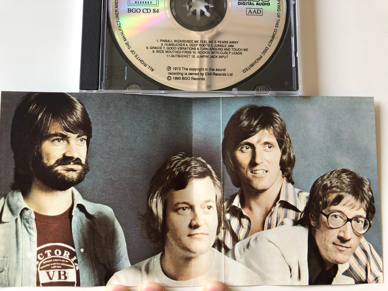 The Shadows ‎– Rockin' With Curly Leads / BGO Records Audio CD 1990 / BGO CD 84