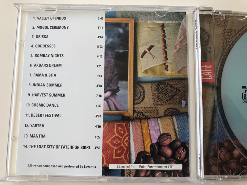 Bombay - A Musical Taste / Weton-Wesgram ‎Audio CD 2000 / CAFE009