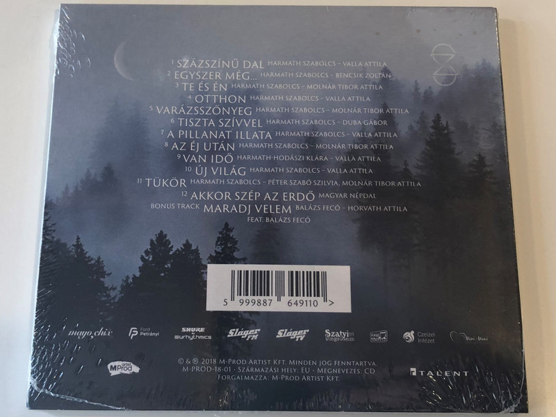 Péter Szabó Szilvia ‎– Ébredő / M-Prod Artist Kft. ‎Audio CD 2018 / M-PROD-18-01